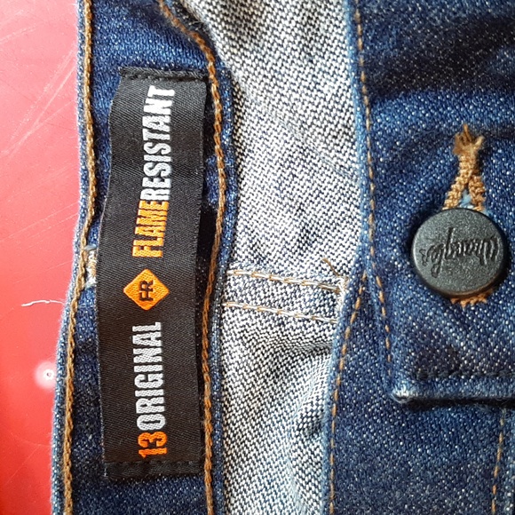 Wrangler 13 original flame resistant jeans 38/32 - Picture 4 of 7